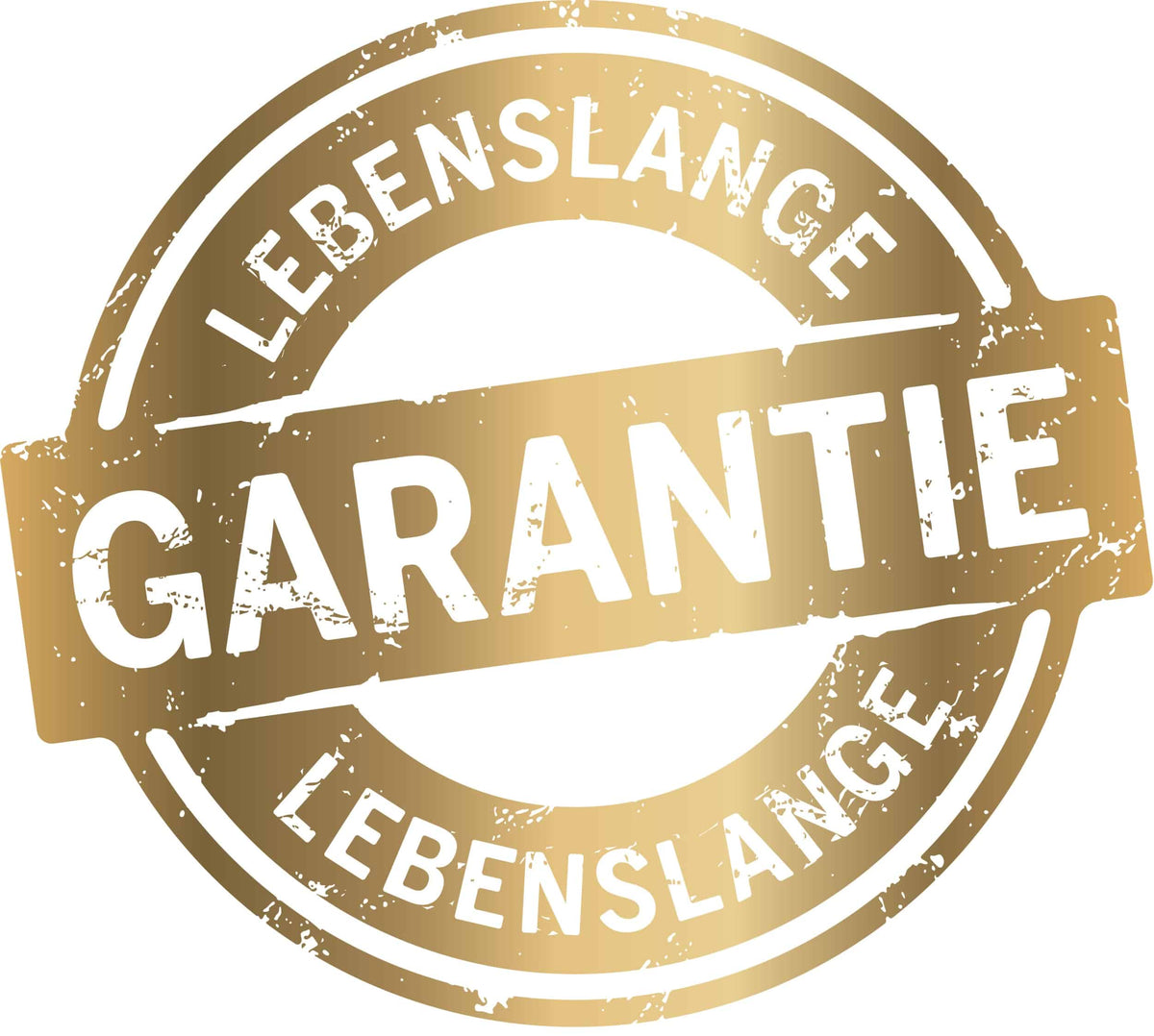 GRATIS lebenslange Garantie