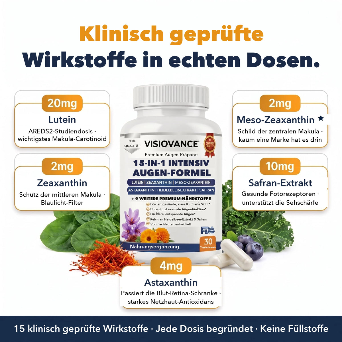 VisioVance 15-in-1 Premium-Augenkomplex
