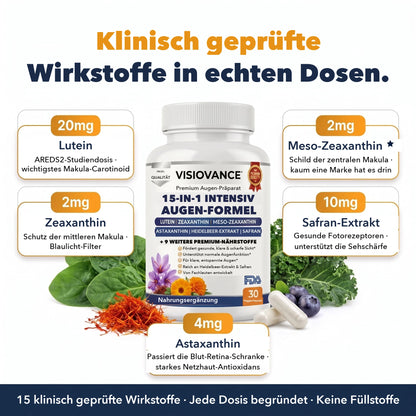VisioVance 15-in-1 Premium-Augenkomplex