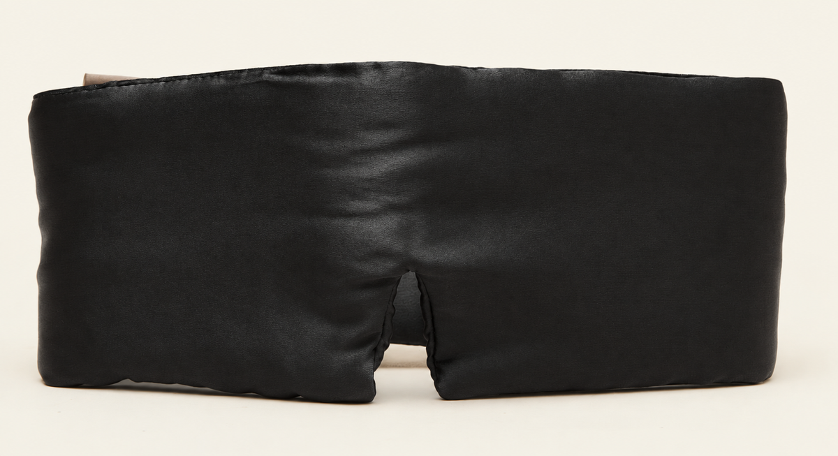 Perfekte Dunkelheit für tieferen Schlaf – Premium Satin Schlafmaske