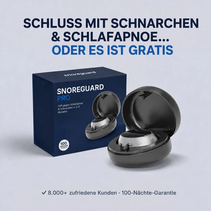 SnoreGuard Pro - gegen Schnarchen und Schlafapnoe