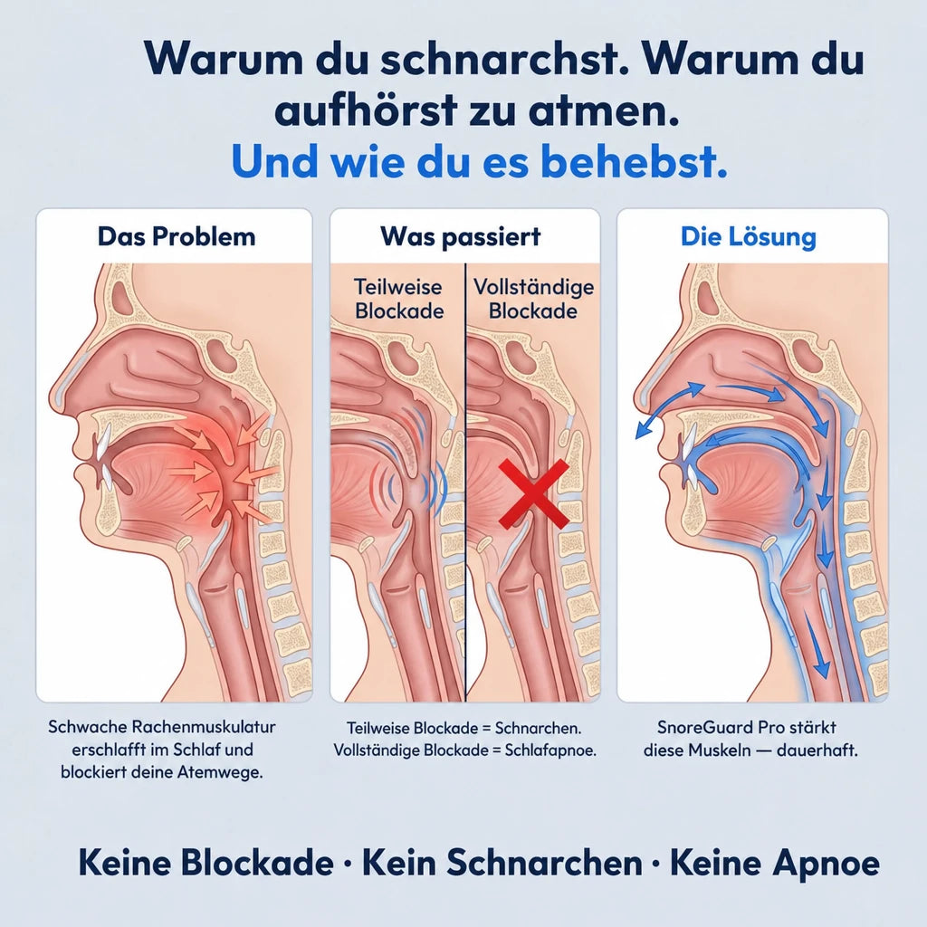 SnoreGuard Pro - gegen Schnarchen und Schlafapnoe